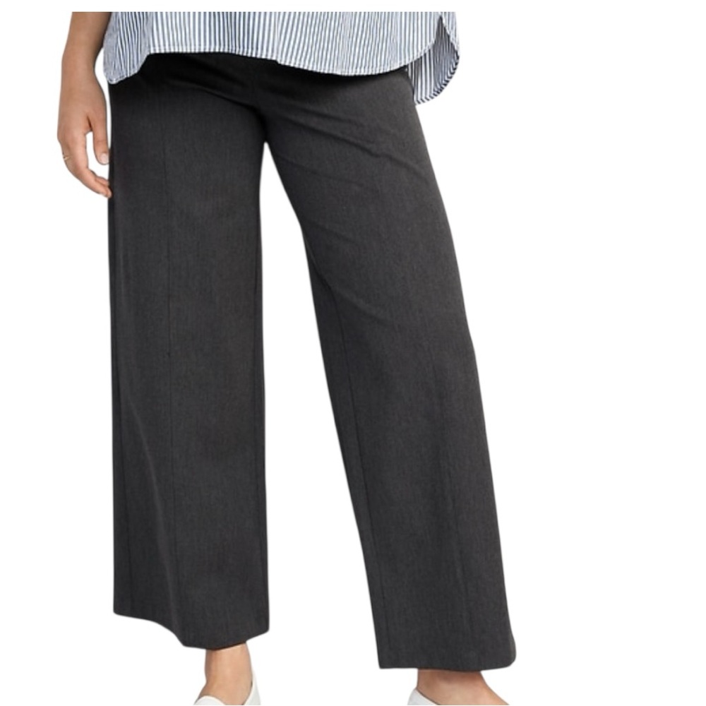 Maternity Full Panel Wide Leg Pants